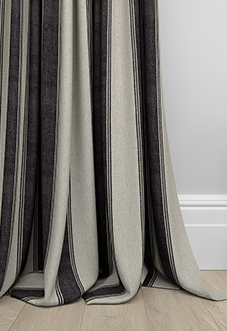 Selva, Graphite - Made to Measure Curtains